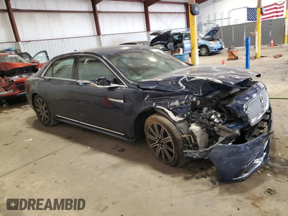 2018 Lincoln Continental Reserve with VIN 1LN6L9RP4J5611378, listed as a Copart auction lot 71447194 with 54,166 mi miles and Salvage Title. Bid and sale history available at carsss.com. Image 4.