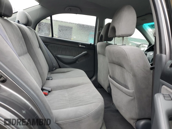 2004 Honda Civic LX with VIN 2HGES15524H625190, listed as a Copart auction lot 50346525 with 160,807 mi miles and Salvage Title. Bid and sale history available at DreamBid. Image 10.