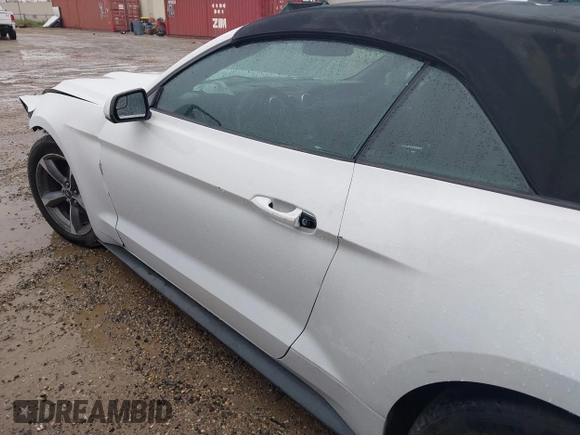 2015 Ford Mustang V6 with VIN 1FATP8EM9F5383523, listed as a IAAI auction lot 41892378 with 111,681 mi miles and . Bid and sale history available at DreamBid. Image 15.