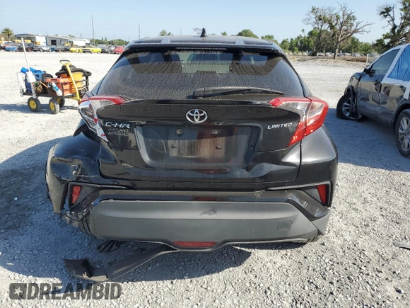2019 Toyota C-HR XLE z VIN JTNKHMBX9K1016158, wystawiony jako Copart lot #54121995 z przebiegiem 119 716 mil mil oraz Szkoda całkowita • Salvage title. Historia ofert i sprzedaży dostępna na DreamBid. Obrazek 6.