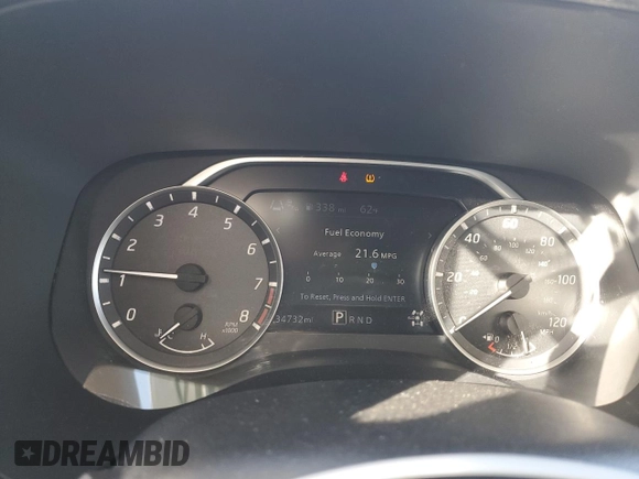 2022 Nissan Frontier S with VIN 1N6ED1EK6NN682724, listed as a Copart auction lot 43447505 with 34,732 mi miles and Salvage title. Bid and sale history available at DreamBid. Image 9.