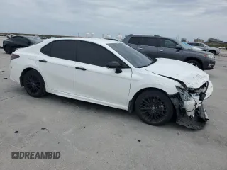 2022 Toyota Camry SE with VIN 4T1G11AK8NU017495, listed as a Copart auction lot 51078705 with 0 mi miles and Salvage Title. Bid and sale history available at carsss.com. Image 4.