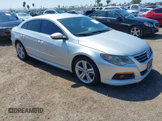 2010 Volkswagen CC Sport with VIN WVWMP7ANXAE558605, listed as a IAAI auction lot 41855410 with 175,307 mi miles. Bid and sale history available at carsss.com. Image 1.