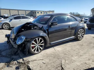 2012 Volkswagen Beetle 2.0T Turbo with VIN 3VW467AT8CM642823, listed as a Copart auction lot 85107614 with 42,315 mi miles and Salvage Title. Bid and sale history available at carsss.com. Image 1.