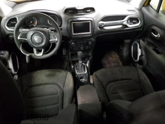 2018 Jeep Renegade Latitude with VIN ZACCJABB5JPJ68563, listed as a Copart auction lot 48377865 with Not provided miles and Salvage title. Bid and sale history available at DreamBid. Image 8.
