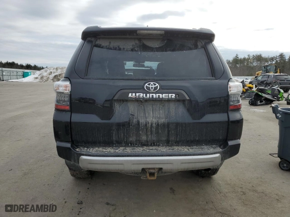 2019 Toyota 4Runner SR5 with VIN JTEBU5JR8K5681713, listed as a Copart auction lot 47647265 with 69,364 mi miles and Salvage Title. Bid and sale history available at carsss.com. Image 6.