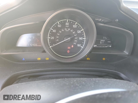 2017 Mazda 3 Touring with VIN 3MZBN1L71HM121005, listed as a Copart auction lot 46875865 with 115,406 mi miles and Salvage Title. Bid and sale history available at DreamBid. Image 9.