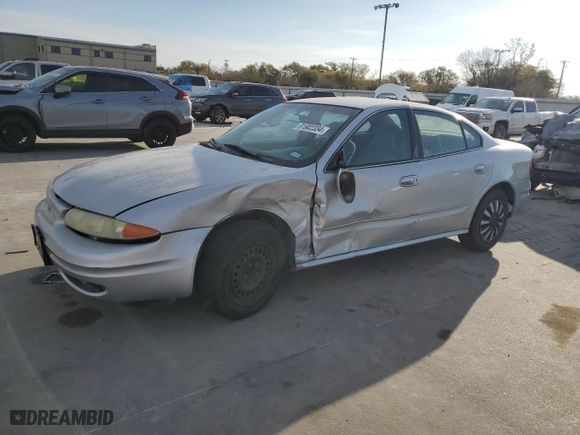 2001 Oldsmobile Alero GL2 with VIN 1G3NL52E21C243957, listed as a Copart auction lot 81902334 with 0 mi miles and Salvage Title. Bid and sale history available at carsss.com. Image 1.