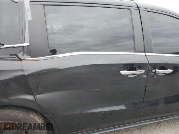 2020 Honda Odyssey EX-L with VIN 5FNRL6H73LB027654, listed as a Copart auction lot 47533955 with Not Provided miles and Salvage Title. Bid and sale history available at carsss.com. Image 11.
