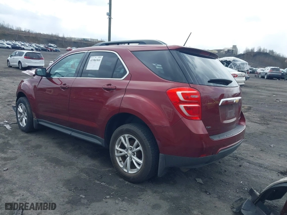 2016 Chevrolet Equinox LT with VIN 2GNFLFEK8G6248164, listed as a IAAI auction lot 41986960 with 66,679 mi miles. Bid and sale history available at carsss.com. Image 3.
