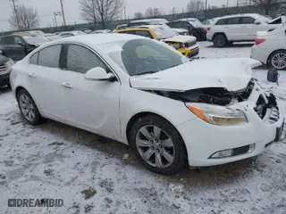 2012 Buick Regal Premium 1 with VIN 2G4GS5EK6C9121248, listed as a IAAI auction lot 41352657 with 95,805 mi miles. Bid and sale history available at carsss.com. Image 1.
