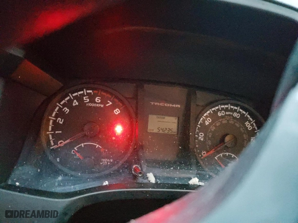 2016 Toyota Tacoma SR with VIN 5TFSX5EN6GX042325, listed as a Copart auction lot 84464864 with 54,235 mi miles and Salvage Title. Bid and sale history available at carsss.com. Image 9.