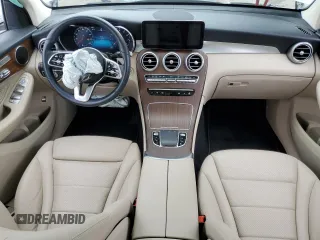 2022 Mercedes-Benz GLC 300 with VIN W1N0G8DB1NG078798, listed as a Copart auction lot 64029425 with 15,514 mi miles and Salvage title. Bid and sale history available at DreamBid. Image 8.