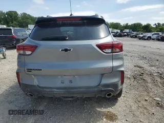 2023 Chevrolet TrailBlazer RS with VIN KL79MUSL8PB203711, listed as a Copart auction lot 55464504 with Not Provided miles and Salvage Title. Bid and sale history available at DreamBid. Image 6.