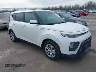 2021 Kia Soul S with VIN KNDJ23AU2M7143076, listed as a IAAI auction lot 41737738 with 57,990 mi miles and . Bid and sale history available at DreamBid. Image 1.
