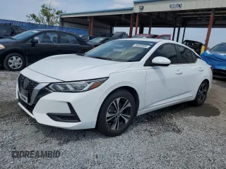 2021 Nissan Sentra SV z VIN 3N1AB8CV2MY252450, wystawiony jako Copart lot #54003805 z przebiegiem 80 156 mil mil oraz Nie do naprawy • Non repairable. Historia ofert i sprzedaży dostępna na DreamBid. Obrazek 1.