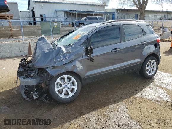 2018 Ford EcoSport SE z VIN MAJ3P1TE9JC232205, wystawiony jako Copart lot #42416465 z przebiegiem Nie podano mil oraz Nie do naprawy • Non repairable. Historia ofert i sprzedaży dostępna na DreamBid. Obrazek 1.