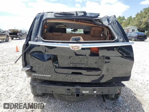 2016 Cadillac Escalade Platinum z VIN 1GYS4DKJ0GR165640, wystawiony jako Copart lot #52453805 z przebiegiem 103 086 mil mil oraz Szkoda całkowita • Salvage title. Historia ofert i sprzedaży dostępna na DreamBid. Obrazek 6.