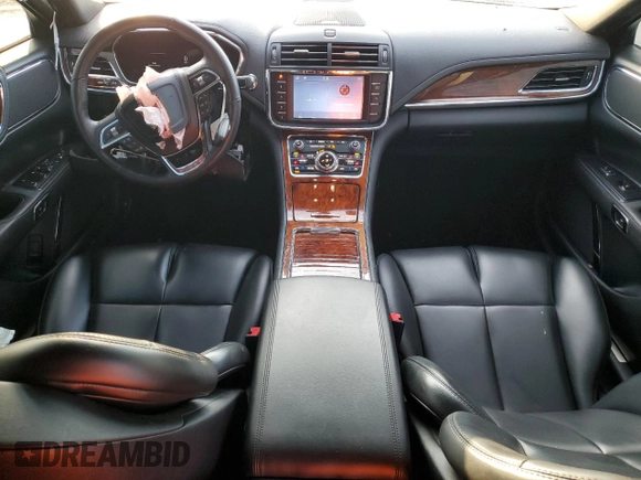 2020 Lincoln Continental Standard with VIN 1LN6L9PK7L5603088, listed as a Copart auction lot 78103114 with 55,373 mi miles and Salvage Title. Bid and sale history available at carsss.com. Image 8.