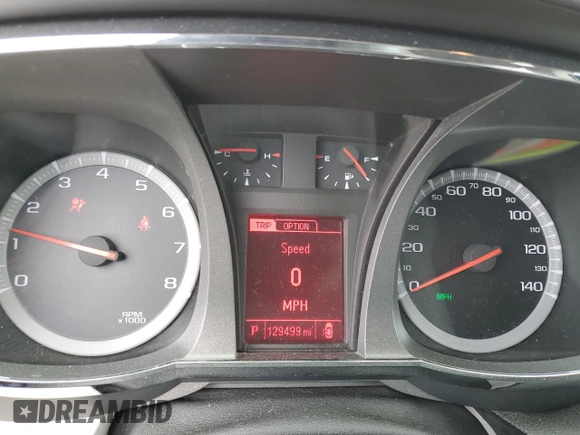 2015 GMC Terrain SLE with VIN 2GKALMEK3F6424497, listed as a Copart auction lot 61193085 with 129,499 mi miles and Clean title. Bid and sale history available at DreamBid. Image 9.