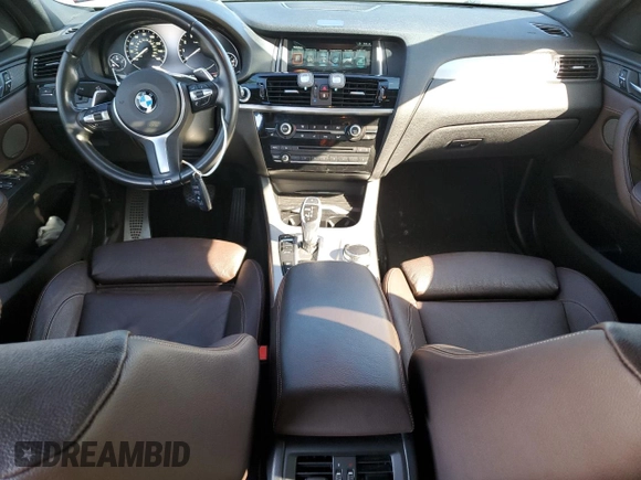 2018 BMW X4 M40i with VIN 5UXXW7C52J0W64443, listed as a Copart auction lot 53877525 with 49,634 mi miles and Salvage title. Bid and sale history available at DreamBid. Image 8.