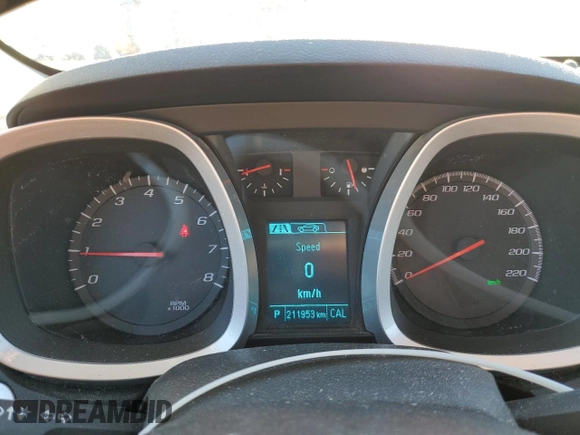 2013 Chevrolet Equinox LT with VIN 1GNALPEK0DZ122218, listed as a Copart auction lot 55085985 with 211,953 mi miles and Clean Title. Bid and sale history available at DreamBid. Image 9.