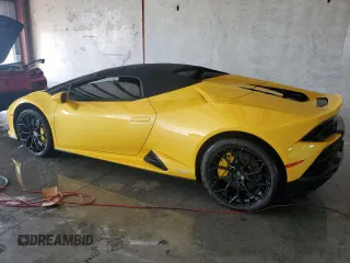 2023 Lamborghini Huracan z VIN ZHWUT5ZF1PLA23321, wystawiony jako Copart lot #74672934 z przebiegiem Nie podano mil oraz Nie do naprawy. Historia ofert i sprzedaży dostępna na DreamBid. Obrazek 2.