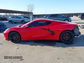 2021 Chevrolet Corvette 2LT with VIN 1G1YB2D42M5115027, listed as a IAAI auction lot 41484177 with 17,268 mi miles. Bid and sale history available at carsss.com. Image 15.