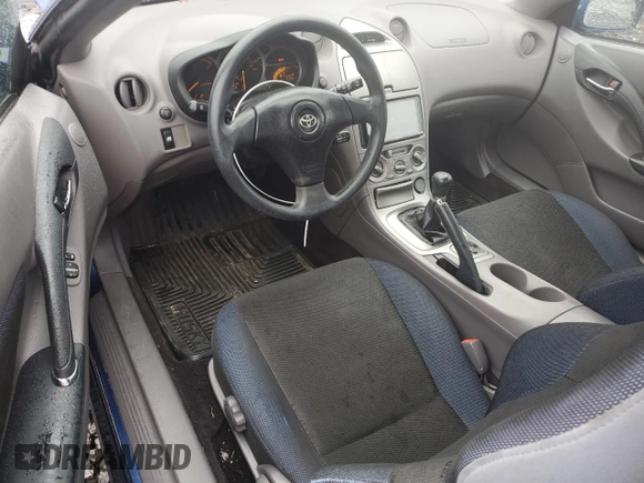 2001 Toyota Celica GT z VIN JTDDR32T510101469, wystawiony jako Copart lot #47851345 z przebiegiem 153 561 mil mil oraz Szkoda całkowita • Salvage title. Historia ofert i sprzedaży dostępna na DreamBid. Obrazek 8.