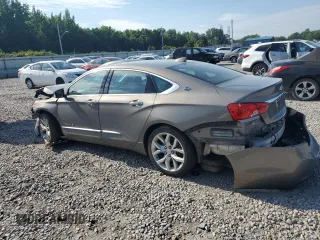 2018 Chevrolet Impala Premier z VIN 2G1125S33J9145956, wystawiony jako Copart lot #63218755 z przebiegiem Nie podano mil oraz Szkoda całkowita • Salvage title. Historia ofert i sprzedaży dostępna na DreamBid. Obrazek 2.