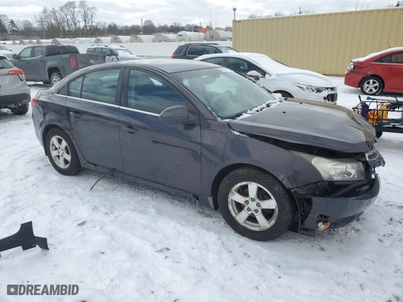 2014 Chevrolet Cruze 1LT with VIN 1G1PC5SB3E7212688, listed as a Copart auction lot 46252115 with 149,964 mi miles and Salvage Title. Bid and sale history available at carsss.com. Image 4.