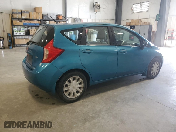 2015 Nissan Note SV with VIN 3N1CE2CP9FL442518, listed as a Copart auction lot 61833445 with 217,889 mi miles and Clean title. Bid and sale history available at DreamBid. Image 3.