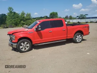 2016 Ford F-150 XLT with VIN 1FTFW1EF6GKF36428, listed as a Copart auction lot 62165295 with 183,424 mi miles and Salvage title. Bid and sale history available at DreamBid. Image 1.