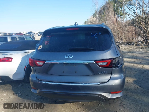 2017 Infiniti QX60 with VIN 5N1DL0MM5HC511960, listed as a IAAI auction lot 41779522 with 145,234 mi miles and . Bid and sale history available at DreamBid. Image 16.