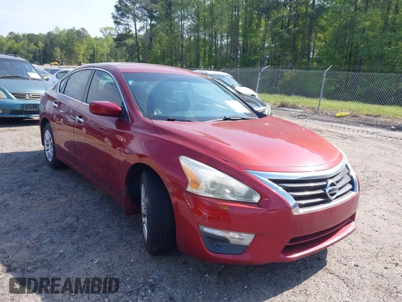 2015 Nissan Altima 2.5 SV with VIN 1N4AL3AP1FC578596, listed as a IAAI auction lot 42009677 with 66,985 mi miles. Bid and sale history available at carsss.com. Image 1.