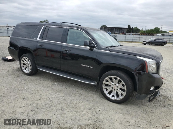 2016 GMC Yukon XL SLT with VIN 1GKS2GKC9GR251418, listed as a Copart auction lot 53750035 with 109,035 mi miles and Salvage Title. Bid and sale history available at DreamBid. Image 4.