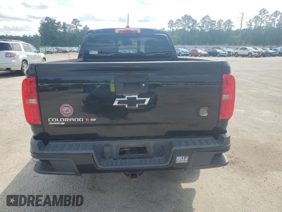 2017 Chevrolet Colorado 2WD Z71 z VIN 1GCGSDEN7H1277531, wystawiony jako Copart lot #54585475 z przebiegiem 34 561 mil mil oraz Szkoda całkowita • Salvage title. Historia ofert i sprzedaży dostępna na DreamBid. Obrazek 6.