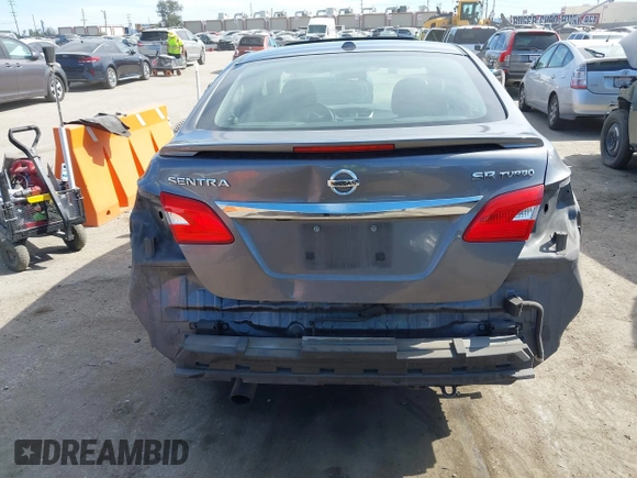 2017 Nissan Sentra SR Turbo with VIN 3N1CB7AP0HY235627, listed as a IAAI auction lot 42022742 with 247,514 mi miles. Bid and sale history available at carsss.com. Image 17.