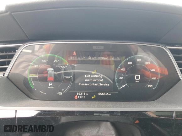 2019 Audi e-tron Premium Plus с VIN WA1LABGE4KB021801, выставлен на аукционе Copart как лот 59353315 с пробегом 59 215 миль миль и Списание • Salvage title. История ставок и продаж доступна на DreamBid. Изображение 9.