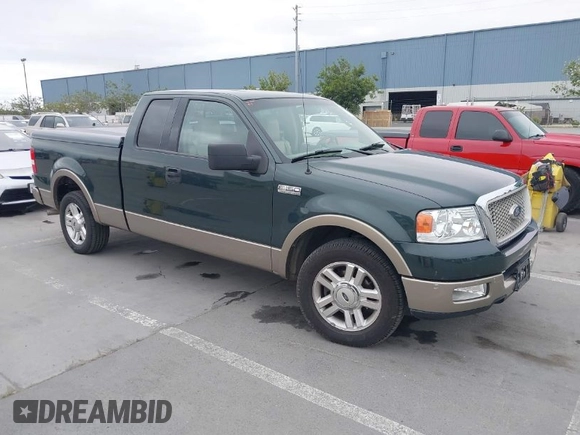 2004 Ford F-150 XL with VIN 1FTPX12504NB98290, listed as a IAAI auction lot 42020146 with 85,279 mi miles. Bid and sale history available at carsss.com. Image 1.