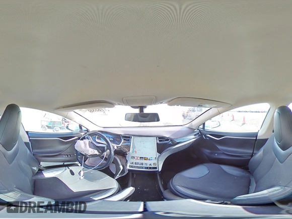2013 Tesla Model S z VIN 5YJSA1CN1DFP11636, wystawiony jako Copart lot #78333554 z przebiegiem 101 625 mil mil oraz Szkoda całkowita • Salvage title. Historia ofert i sprzedaży dostępna na DreamBid. Obrazek 13.