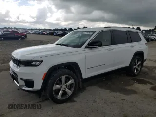 2022 Jeep Grand Cherokee Limited with VIN 1C4RJKBG8N8565275, listed as a Copart auction lot 61261725 with 27,503 mi miles and Salvage title. Bid and sale history available at DreamBid. Image 1.