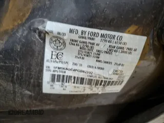 2023 Ford Explorer ST z VIN 1FM5K8GC4PGB82992, wystawiony jako Copart lot #47775215 z przebiegiem 22 802 mil mil oraz Szkoda całkowita • Salvage title. Historia ofert i sprzedaży dostępna na DreamBid. Obrazek 15.