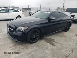 2019 Mercedes-Benz C 300 z VIN WDDWJ8DBXKF784453, wystawiony jako Copart lot #55414525 z przebiegiem 51 374 mil mil oraz Szkoda całkowita • Salvage title. Historia ofert i sprzedaży dostępna na DreamBid. Obrazek 1.