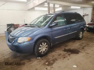 2007 Chrysler Town & Country Touring z VIN 2A4GP54L07R279634, wystawiony jako Copart lot #59170885 z przebiegiem 185 840 mil mil oraz Szkoda całkowita • Salvage title. Historia ofert i sprzedaży dostępna na DreamBid. Obrazek 1.