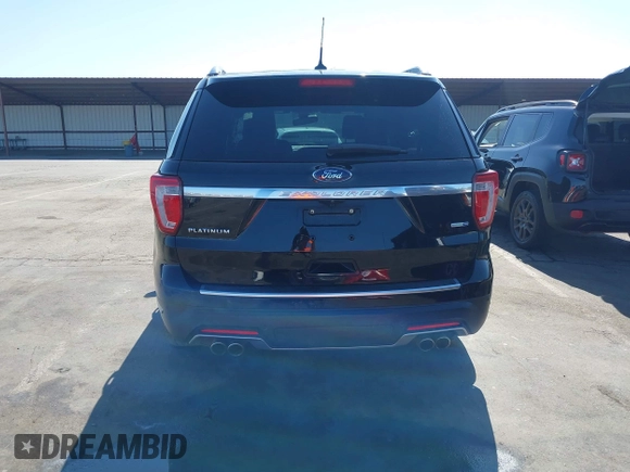 2018 Ford Explorer Platinum with VIN 1FM5K8HT0JGB32399, listed as a IAAI auction lot 42499905 with 51,345 mi miles and . Bid and sale history available at DreamBid. Image 17.
