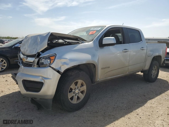2020 Chevrolet Colorado 2WD Work Truck with VIN 1GCGSBEA4L1135115, listed as a Copart auction lot 50001445 with 44,795 mi miles and Clean Title. Bid and sale history available at carsss.com. Image 1.