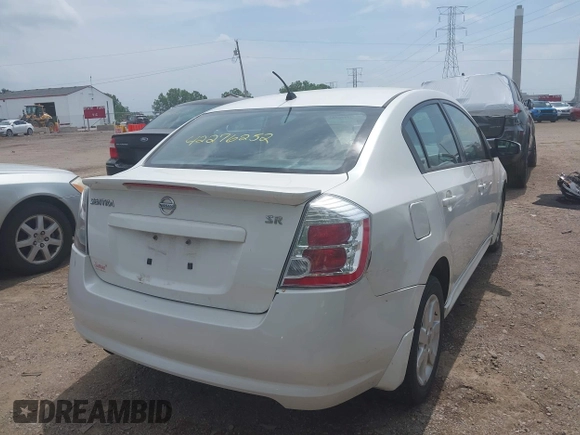 2011 Nissan Sentra S with VIN 3N1AB6AP2BL710412, listed as a IAAI auction lot 42276252 with 197,441 mi miles and . Bid and sale history available at DreamBid. Image 4.