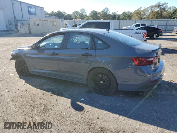 2024 Volkswagen Jetta 40th Anniversary Edition with VIN 3VW8T7BU2RM030871, listed as a Copart auction lot 80944464 with 11,943 mi miles and Salvage title. Bid and sale history available at DreamBid. Image 2.
