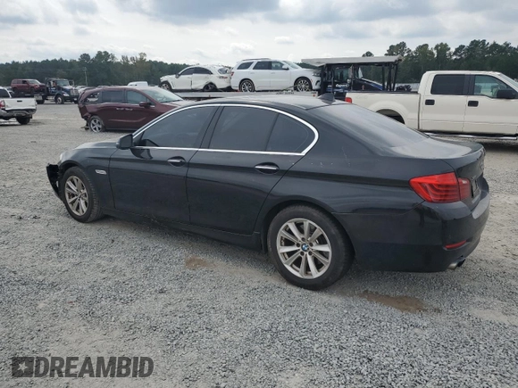 2014 BMW 5 Series 528i xDrive with VIN WBA5A7C56ED618181, listed as a Copart auction lot 73992504 with 180,563 mi miles and Salvage Title. Bid and sale history available at DreamBid. Image 2.